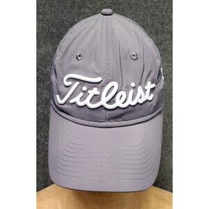 Titleist Grey Hat Cap with logo MV 1965 Adjustable